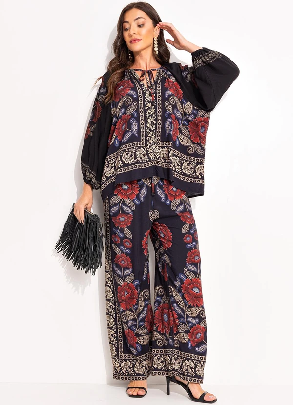 Farm - Calça Valentina Preto 6