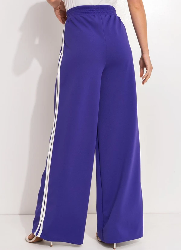 Quintess - Calça Violeta em Malha Crepe 7