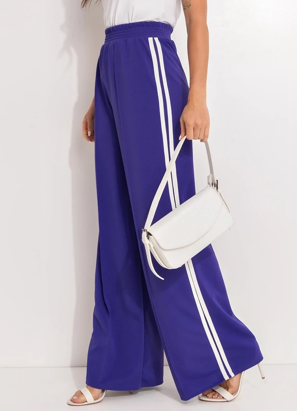 Quintess - Calça Violeta em Malha Crepe 5