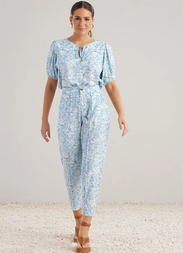 Angel - Calca Viscose  Azul 5