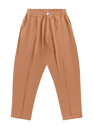 Angel - Calca Viscose Marrom - ANGEL