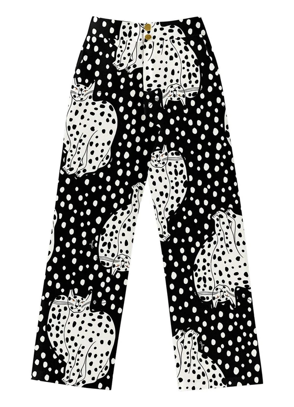 Angel - Calca Viscose  Preto