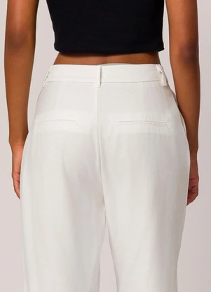 Sofie - Calça Wide Leg Branco - SOFIE