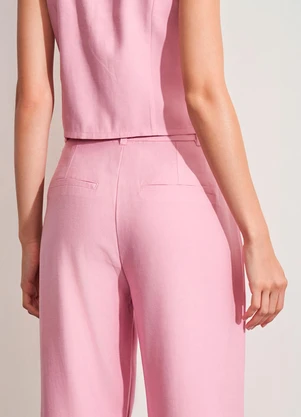 Sofie - Calça Wide Leg Rosa - SOFIE