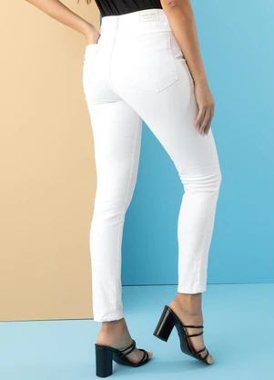 Sawary Jeans - Calça Branca Skinny Sawary - SAWARY JEANS