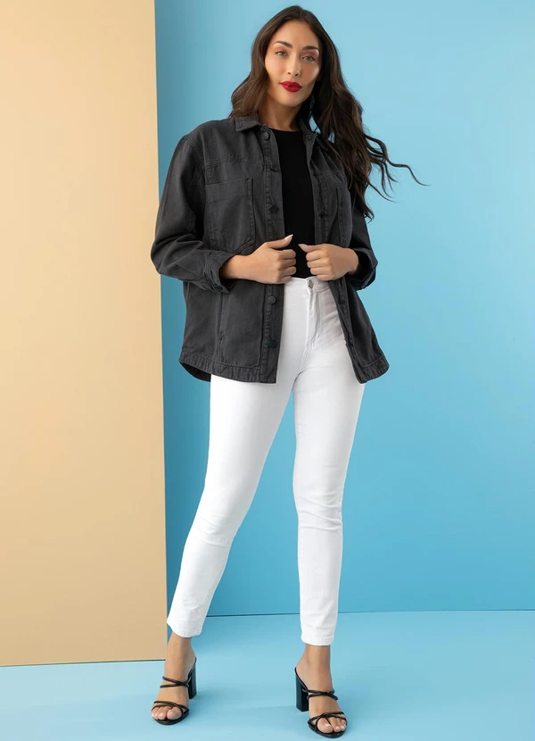 Sawary Jeans - Calça Branca Skinny Sawary 3