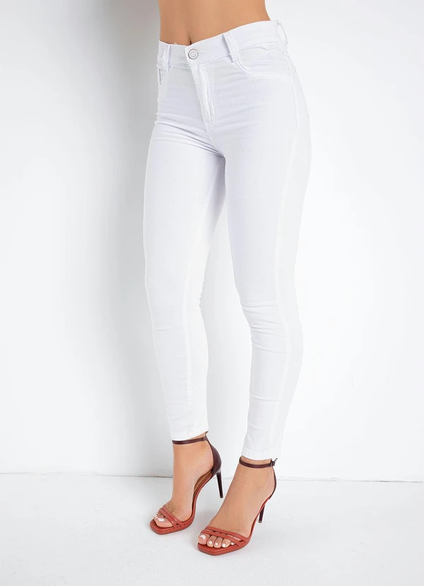 Sawary Jeans - Calça Branca Skinny Sawary 4