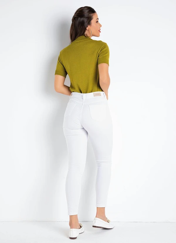 Sawary Jeans - Calça Branca Skinny Sawary 7