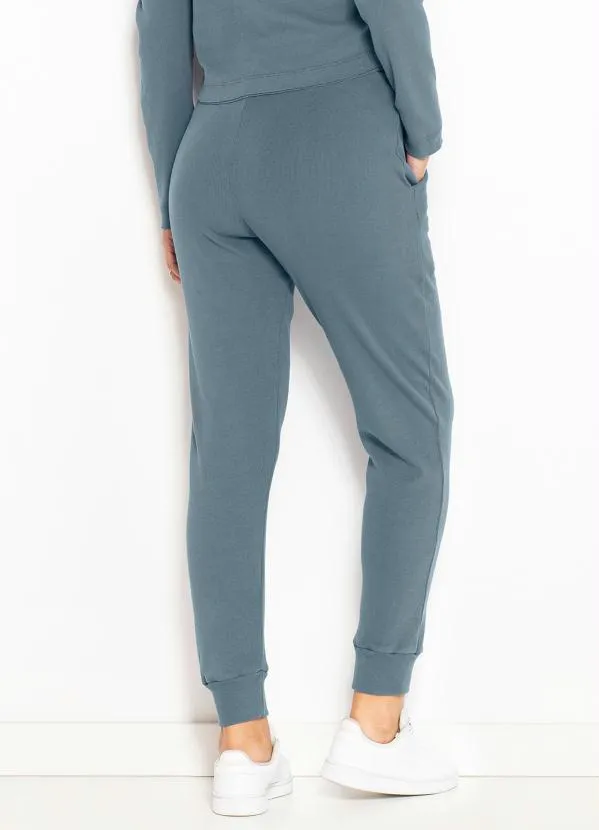 Maria Filó - Calça Cenoura de Sarja Comfy Verde 2