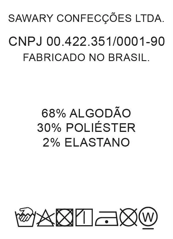 Sawary Jeans - Calça Cigarrete Preta Sawary com Cinta e Bumbum 9