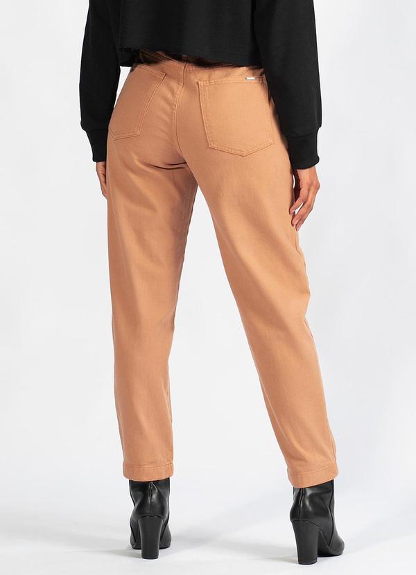 Hering - Calça Clochard Sarja Marrom 2