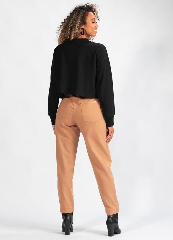 Hering - Calça Clochard Sarja Marrom 4