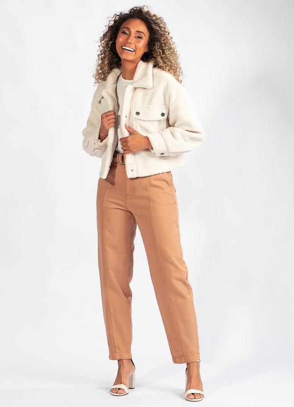 Hering - Calça Clochard Sarja Marrom 6