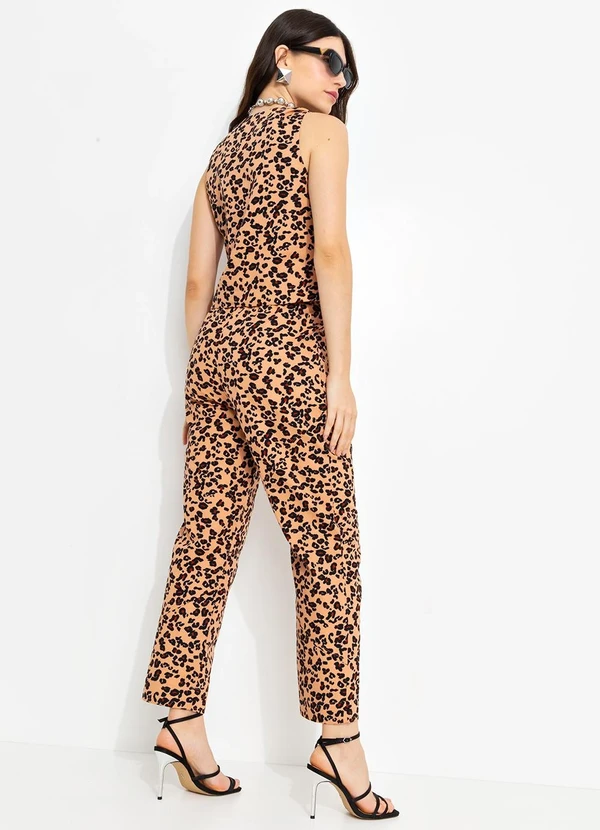 You Premium - Calça de Sarja Marrom 6