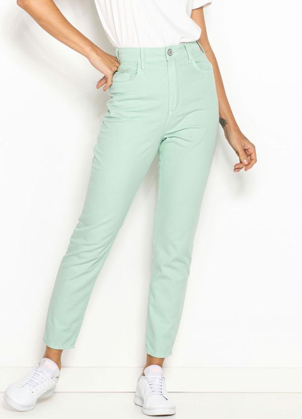 Forum - Calça de Sarja Mia Verde