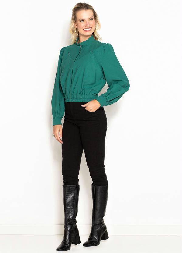 Maria Filó - Calça de Sarja Skinny Color Preta 6