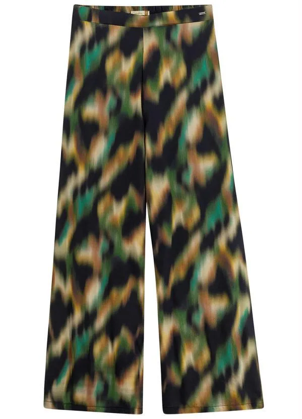 Marialícia - Calça Feminina Adulto Preto 6