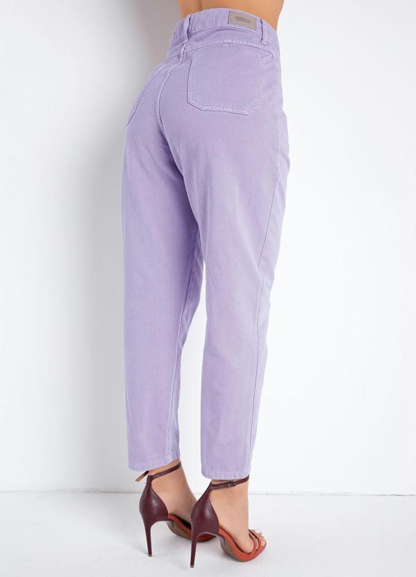 Outlet - Calça Lavanda Slouchy com Bolsos Sawary 2