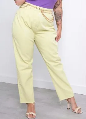 Quintess - Calça Lima Reta com Bolsos - QUINTESS