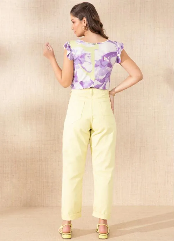 Quintess - Calça Lima Reta com Bolsos 4