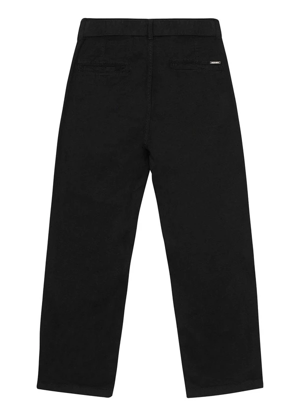 Malwee - Calça Preto Feminina Alfaiataria em Sarja 6