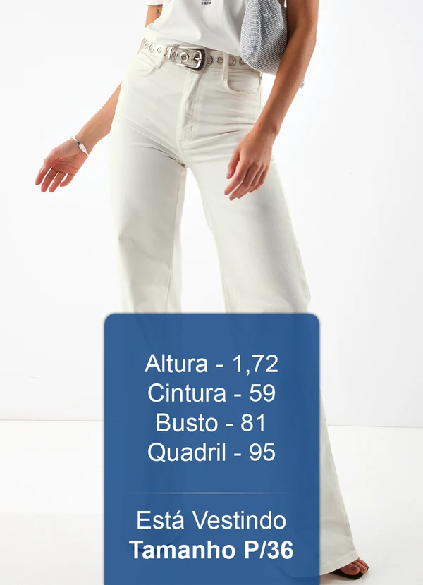 Colcci - Calça Sarja Branco 5