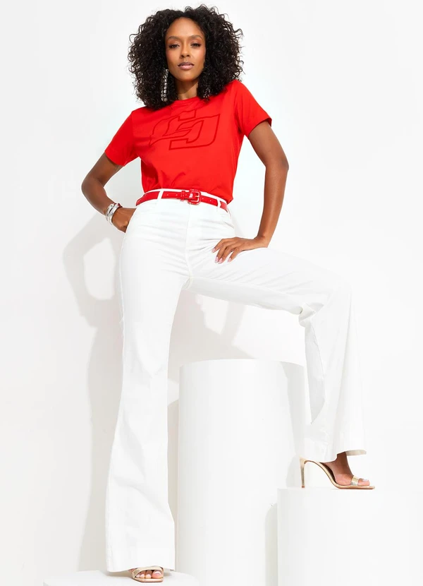 Colcci - Calça Sarja Bruna Bege 2