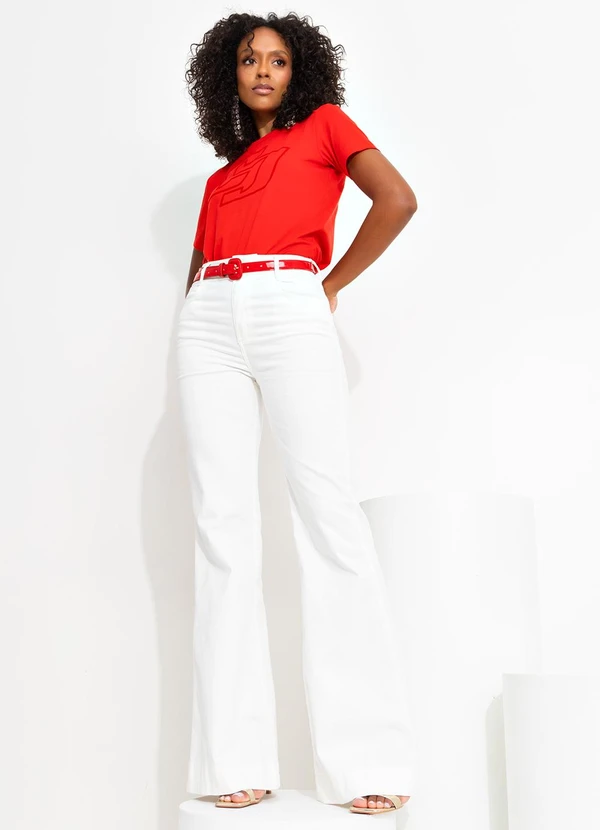 Colcci - Calça Sarja Bruna Bege 3