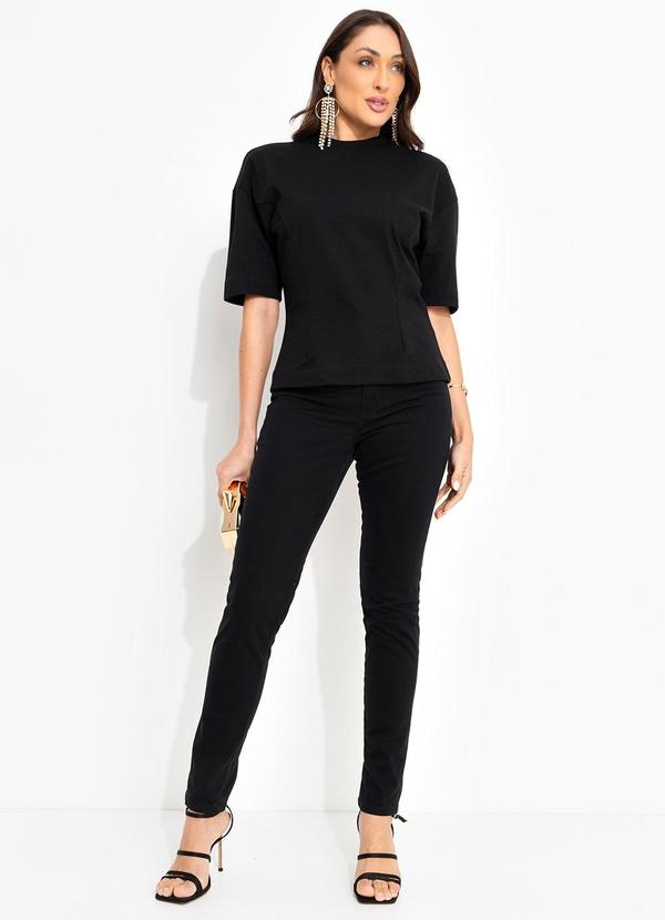 Colcci - Calça Sarja Bruna Preto 2