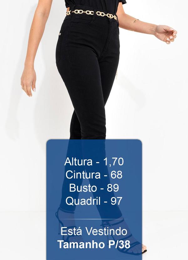 Colcci - Calça Sarja Bruna Preto 5