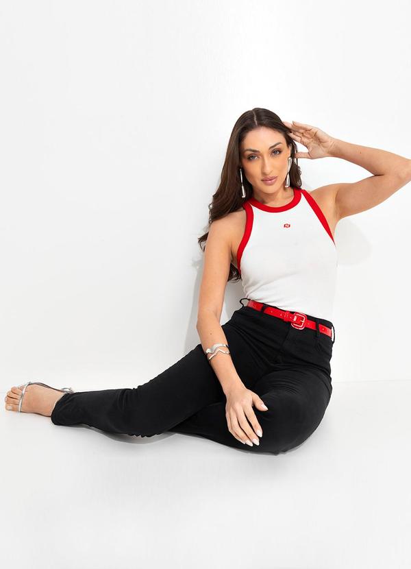 Colcci - Calça Sarja Bruna Preto 6