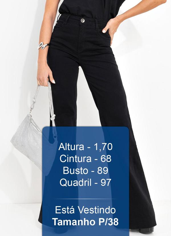 Colcci - Calça Sarja Bruna Preto 5