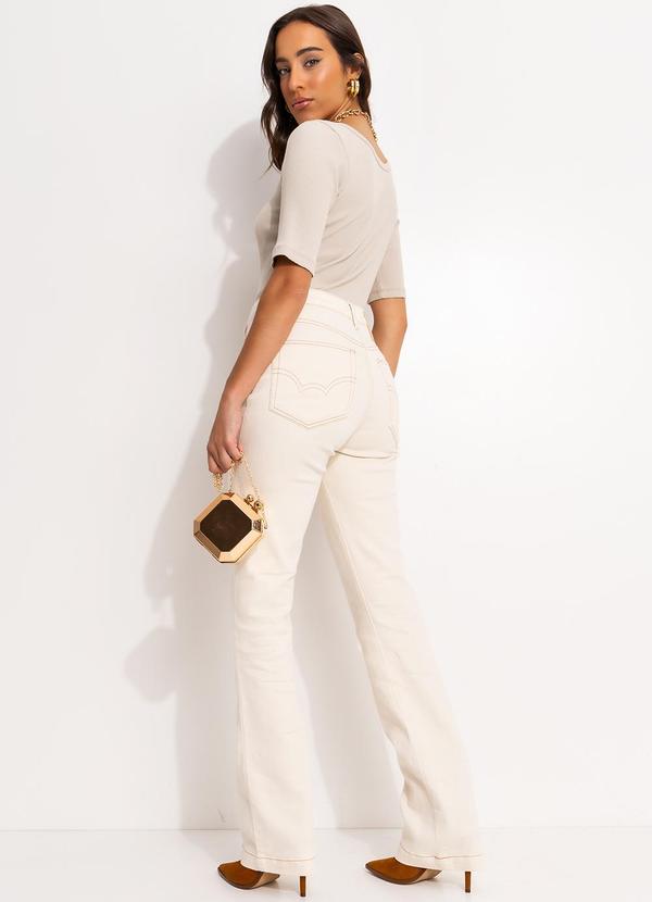 Forum - Calça Sarja Diana Off White 4