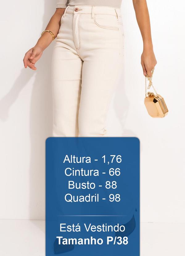 Forum - Calça Sarja Diana Off White 5