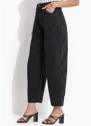 Colcci - Calça Sarja Joana Barril Preto - COLCCI