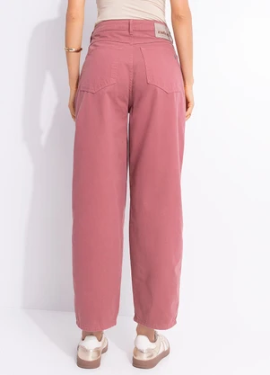 Colcci - Calça Sarja Joana Barril Rosa - COLCCI