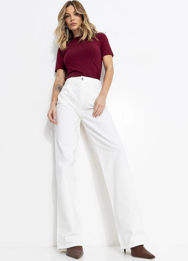 Colcci - Calça Sarja Juliette Off White 13