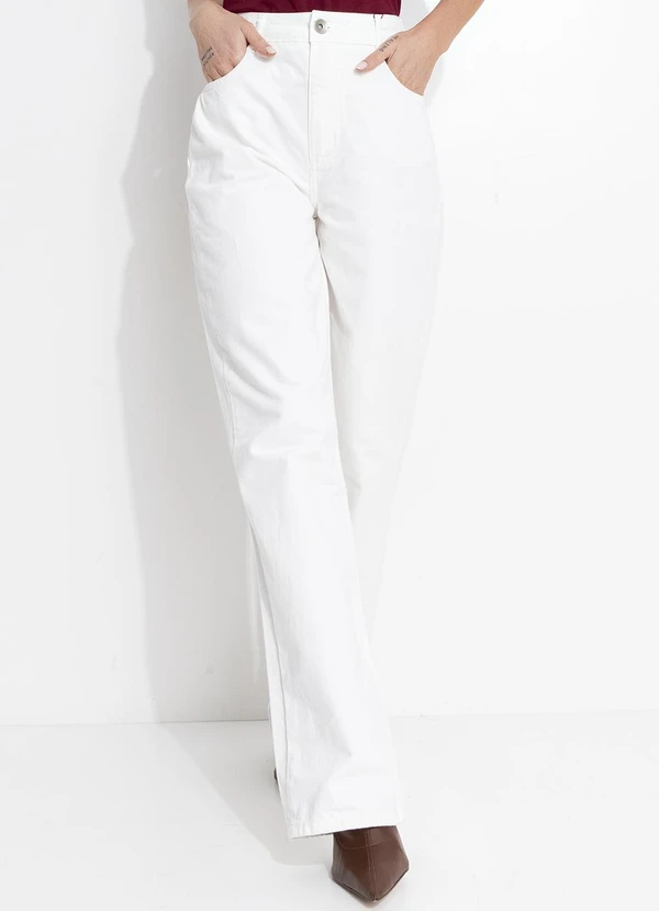 Colcci - Calça Sarja Juliette Off White 8
