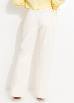 Colcci - Calça Sarja Leoni Bege - COLCCI