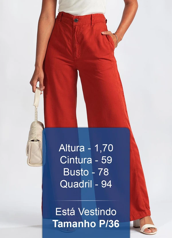 Animale Jeans - Calça Sarja Pantalona Marrom 5