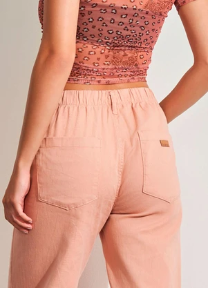 Sofie - Calça Skater em Sarja Bege - SOFIE