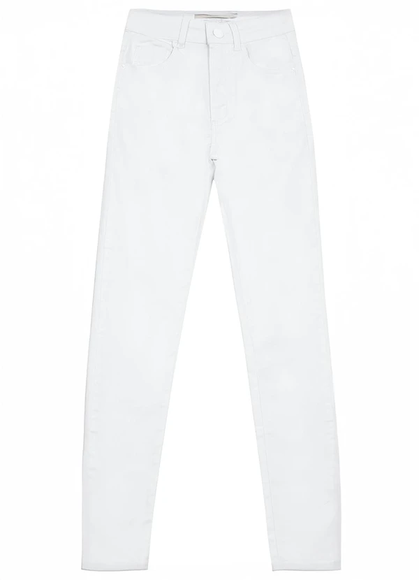 Malwee - Calça Skinny Sarja Stretch Branco 7