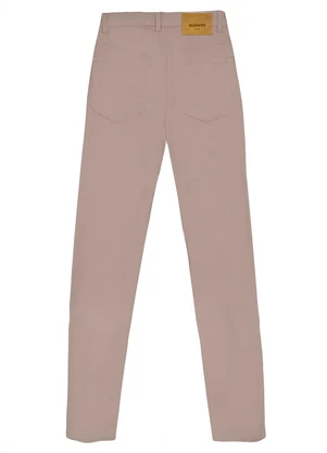 Malwee - Calça Skinny Sarja Stretch Cáqui - MALWEE