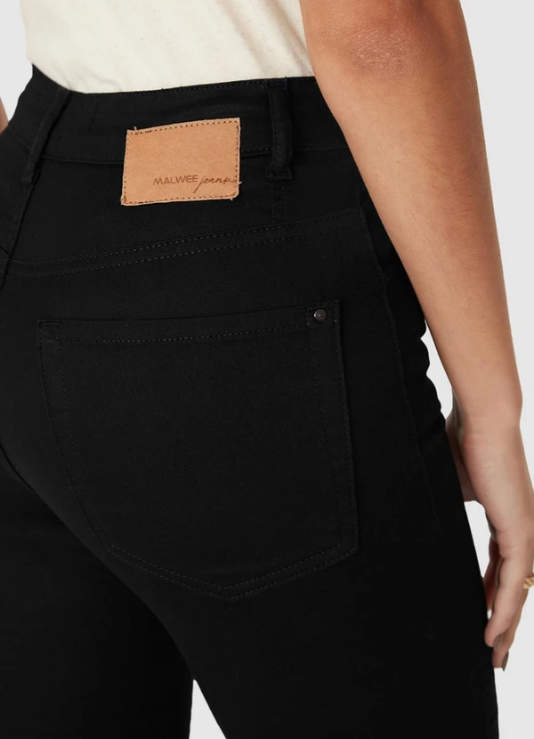 Malwee - Calça Skinny Sarja Stretch Preto 4