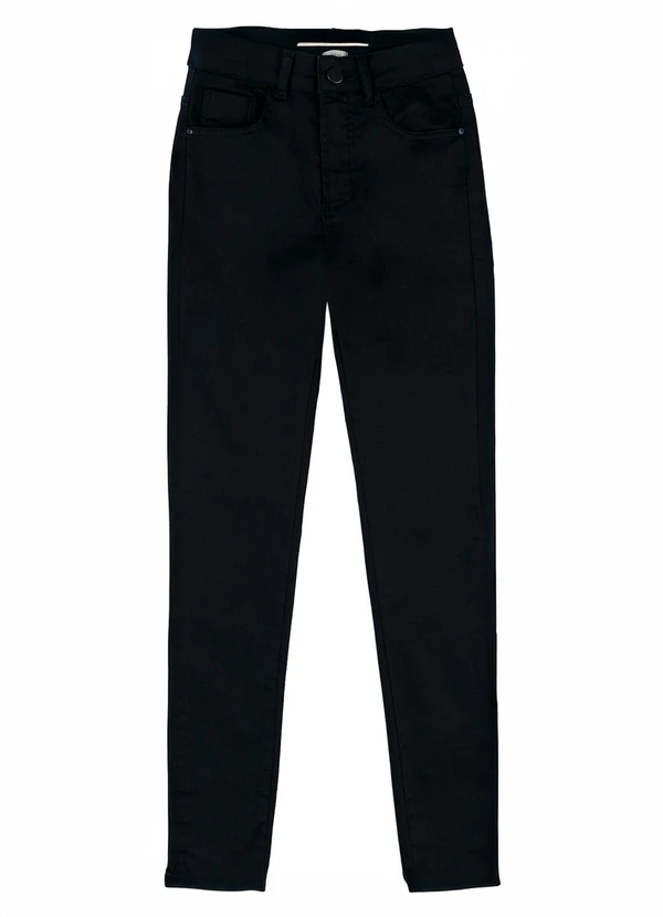 Malwee - Calça Skinny Sarja Stretch Preto 6