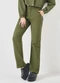 Sofie - Calça Wide Leg em Sarja Verde - variação: Verde