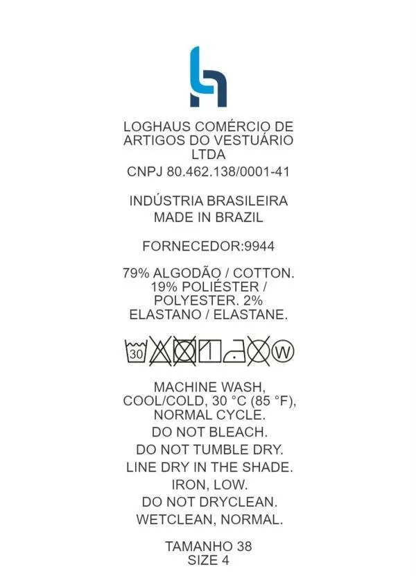 Quintess - Calça Azul Claro Skinny 6