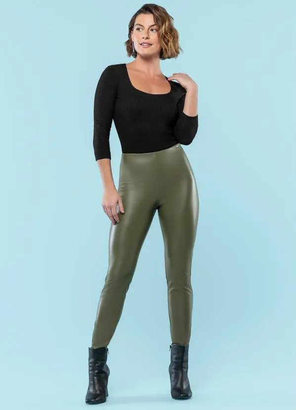 Marialícia - Calça Feminina Adulto Verde 2