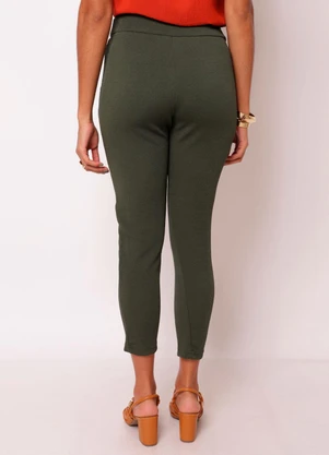Torra - Calça Feminina Cigarrete Cordão Verde - TORRA