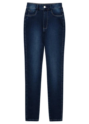 Marialícia - Calça Feminina Skinny Jeans Azul - MARIALÍCIA